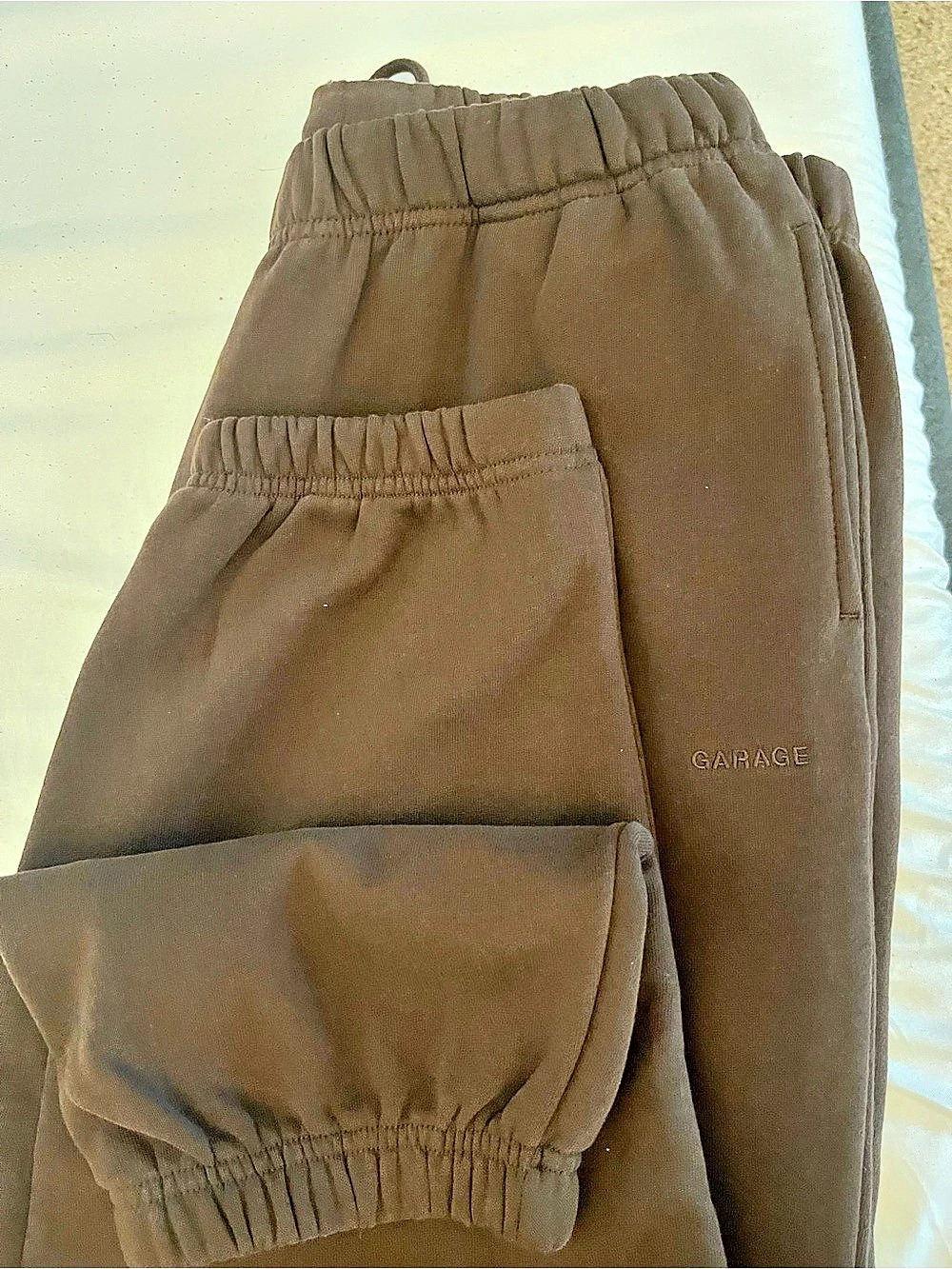 Garage UltraFleece Straight Leg Sweatpants Brown